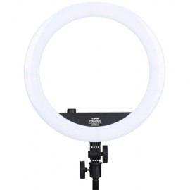 Yongnuo YN408 Bi-Color LED Ring Light with Phone Stand    