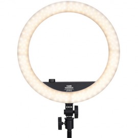 Yongnuo YN408 Bi-Color LED Ring Light with Phone Stand    
