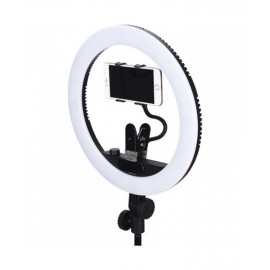 Yongnuo YN408 Bi-Color LED Ring Light with Phone Stand    