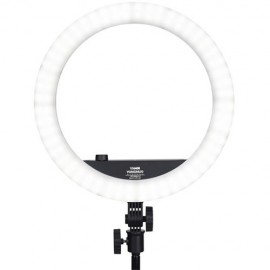 Yongnuo YN408 Bi-Color LED Ring Light with Phone Stand    