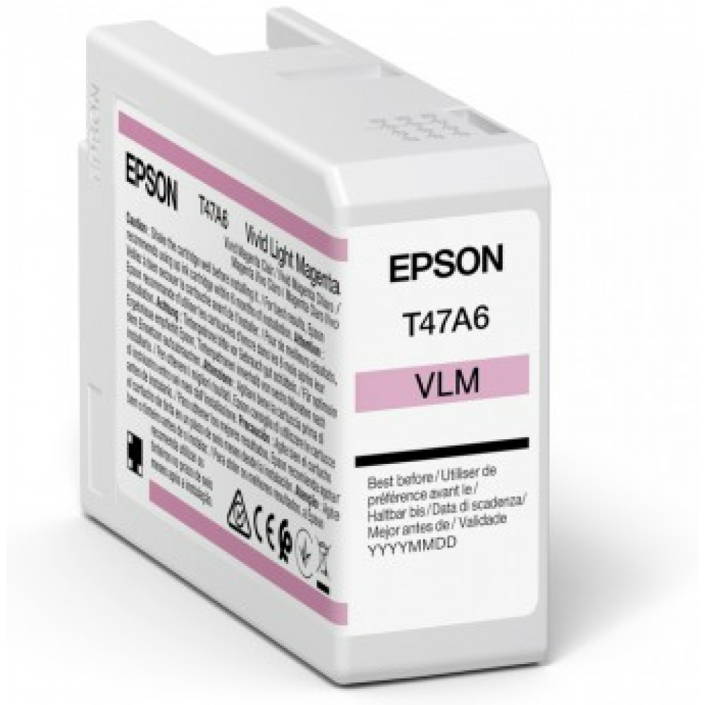Epson T47A6 Vivid Light Magenta Ink Cartridge P900 ( 50ML )