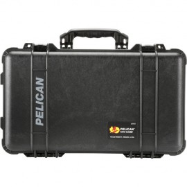 Pelican 1510SC Studio Case with Lid Organizer and Yellow Divider Set (Black)