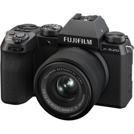 FUJIFILM X-S20 Mirrorless Camera with 15-45mm Lens (Black)