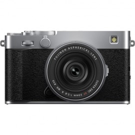 FUJIFILM X-E5 Mirrorless Camera with XF 23mm f/2.8 Lens (Silver)