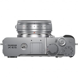 FUJIFILM X-E5 Mirrorless Camera with XF 23mm f/2.8 Lens (Silver)
