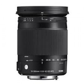 SIGMA LENS 18-300 F 3.5-6.3 DC MACRO FOR CANON