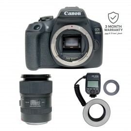 CANON DSLR EOS 2000D KIT (USED)