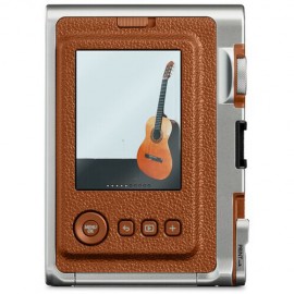 FUJIFILM INSTAX MINI EVO Hybrid Instant Camera (Brown) 