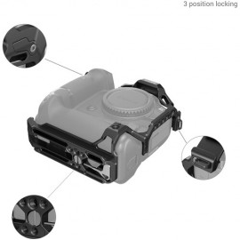 SmallRig Camera Cage for Canon EOS R5 C/R5/R6 with BG-R10 Battery Grip