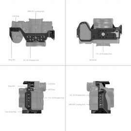 SmallRig Full Camera Cage for Select Sony a7, a1 and Alpha Series Cameras