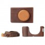 SmallRig Leather Half Case Kit for FUJIFILM X100VI (Brown)