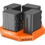 SmallRig 4-Channel Charger + L