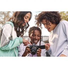 Canon EOS R50 Mirrorless Camera with 18-45mm Lens (Black)