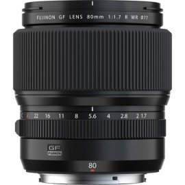 FUJIFILM GF 80mm f/1.7 R WR Lens (FUJIFILM G)