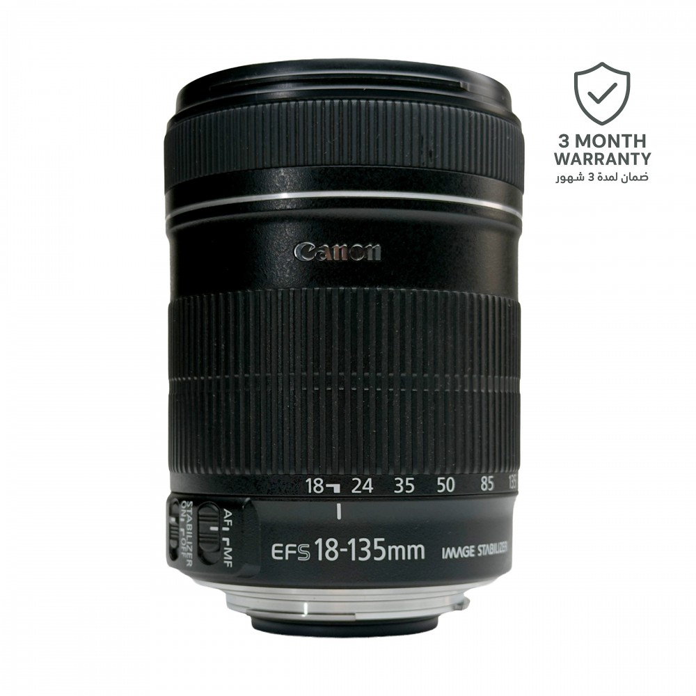 Canon EF-S 18-135mm f/3.5-5.6 IS USM Lens (Used)