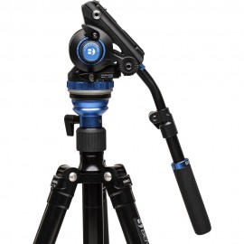 Benro A2573F Aluminum Single Tube Tripod with S6Pro Fluid Video Head