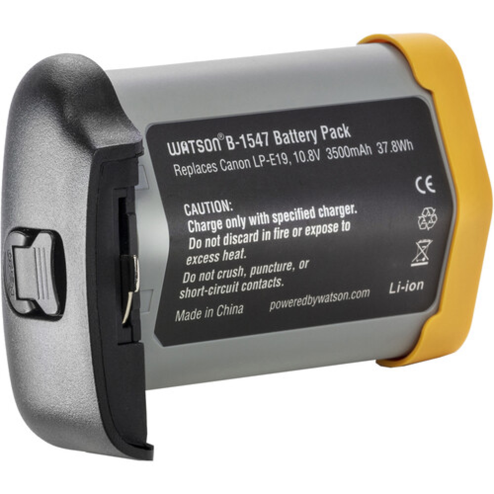 Watson LP-E19 Lithium-Ion Battery Pack (10.8V, 3500mAh)