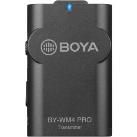 BOYA BY-WM4 PRO-K4 Dual-Channel Digital Wireless Microphone System for iOS
