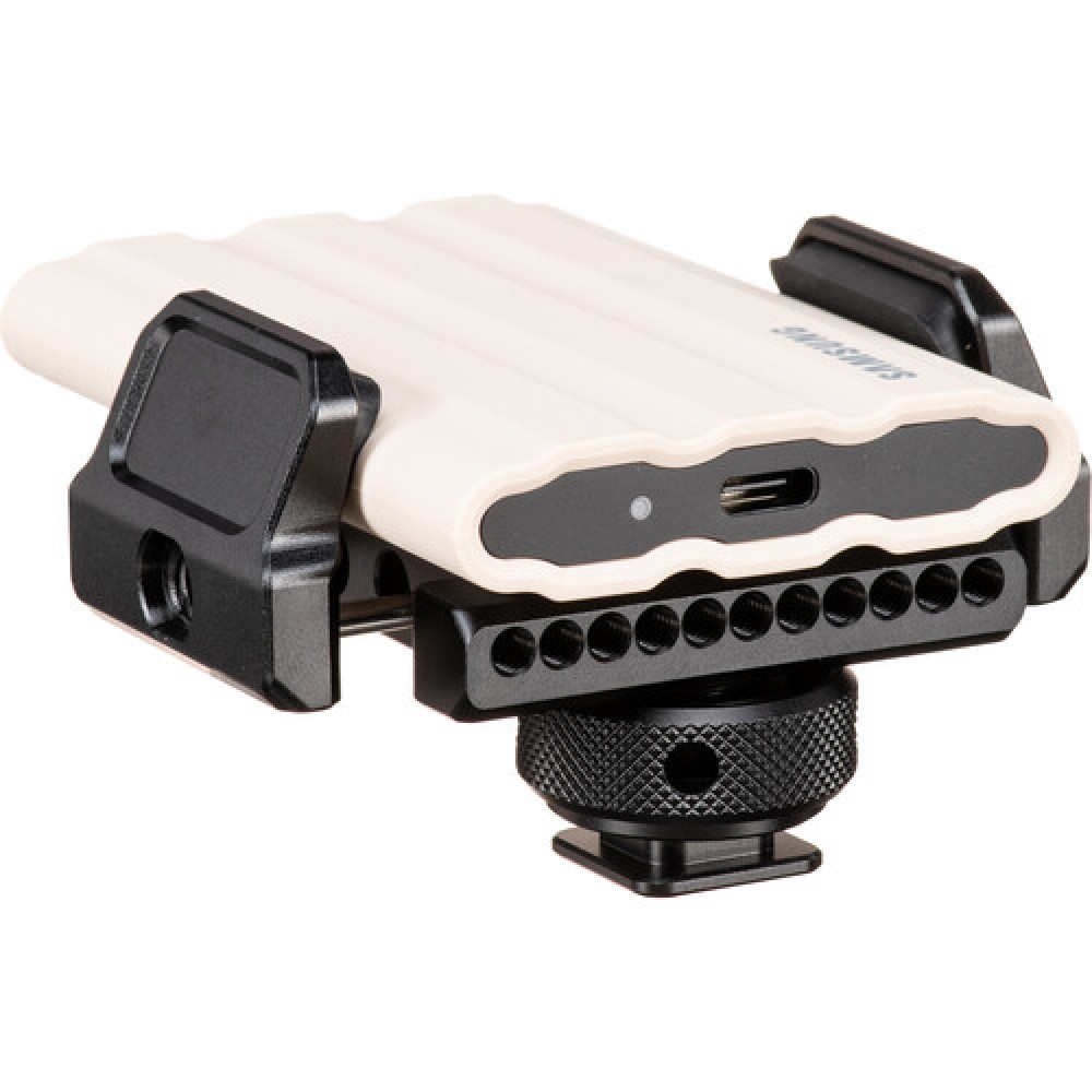 SMALLRIG Support SSD Universel 2343 – Montage Réglable 38-60 Mm Pour BMPCC 4K/6K, Z Cam E2, Cold Shoe Et 1/4", Avec Serre-Câble