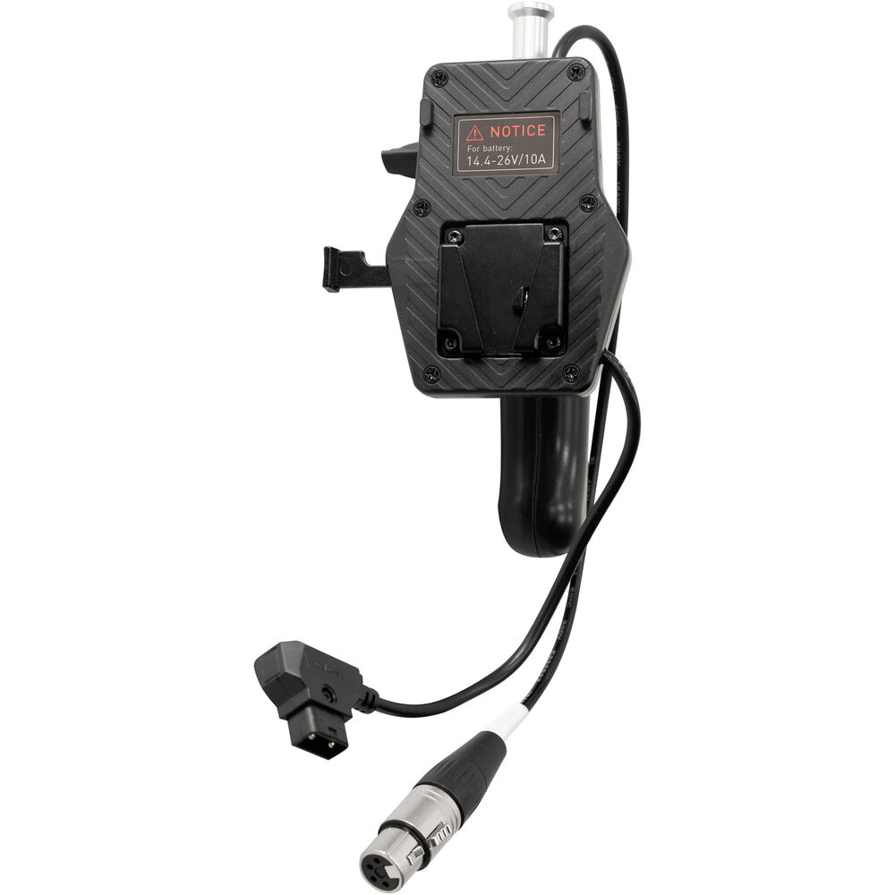 Nanlite V-Mount Battery Grip with 4-Pin XLR Connector for Forza LED Lights