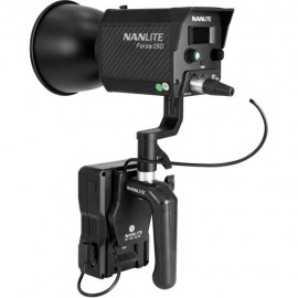 Nanlite V-Mount Battery Grip with 4-Pin XLR Connector for Forza LED Lights