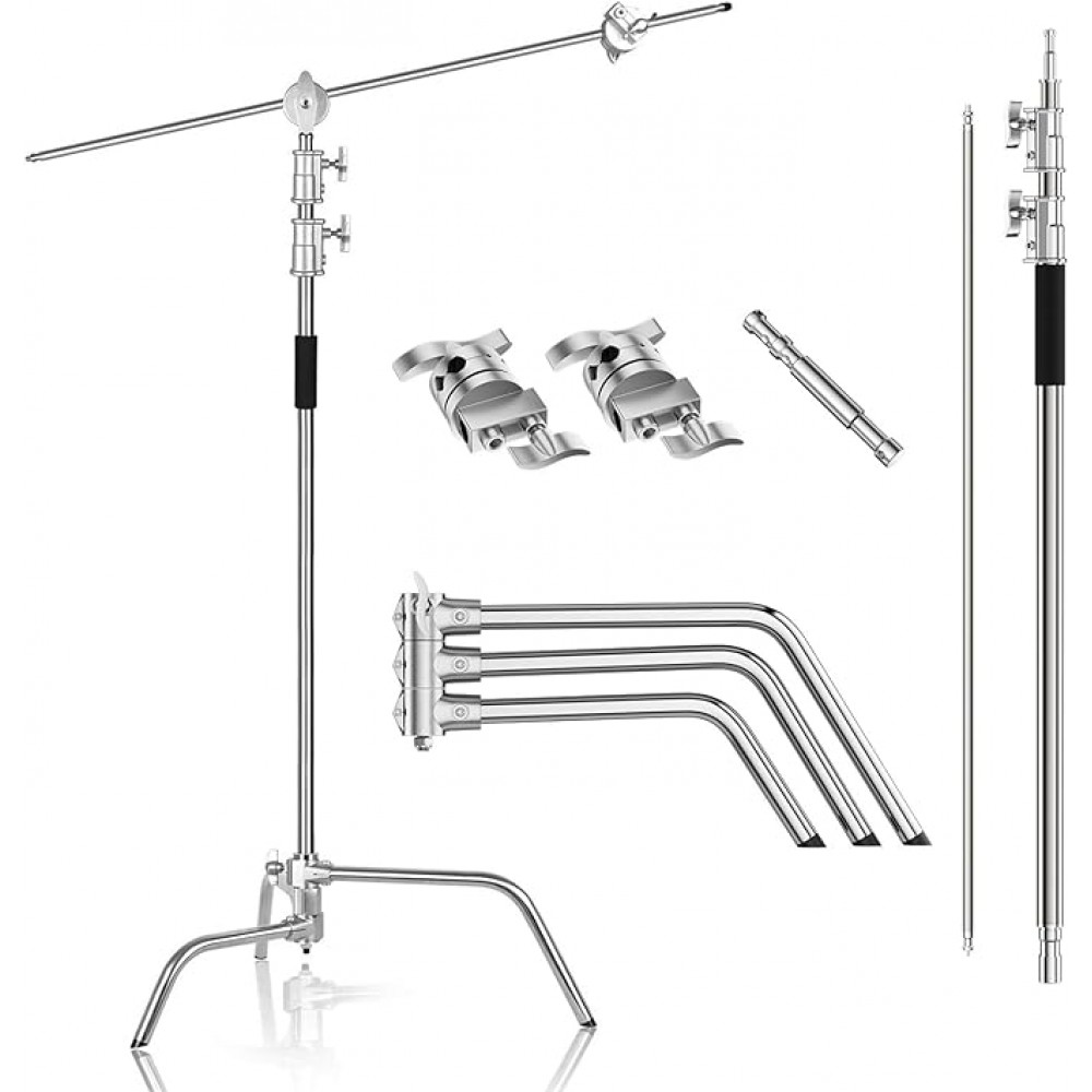 PV CS330 KIT C Stand 330cm kit with arm and grip PV CS330 KIT C Stand 330cm kit with arm and grip