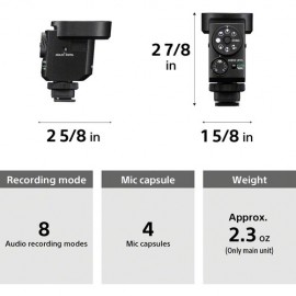 Sony ECM-M1 Compact Camera-Mount Digital Shotgun Microphone