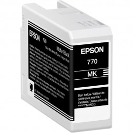 Epson 770 UltraChrome PRO10 Matte-Black Ink Cartridge (25mL)
