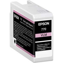Epson 770 UltraChrome PRO10 Vivid Light Magenta Ink Cartridge (25mL)