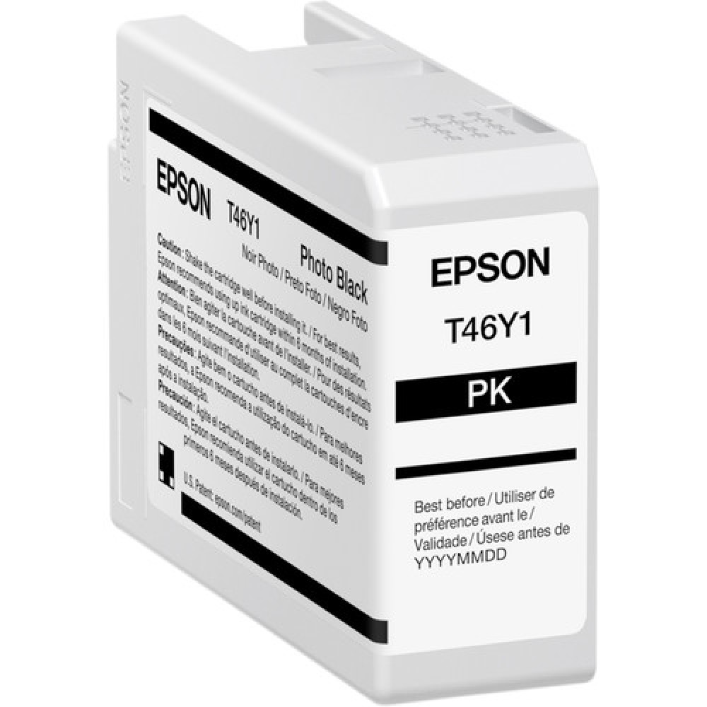 Epson T46Y Photo Black UltraChrome PRO10 Ink Cartridge (50mL)
