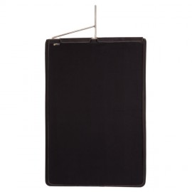 Impact Folding Black Flag (60cm x  91cm)