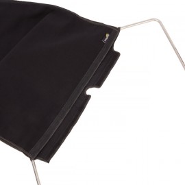 Impact Folding Black Flag (60cm x  91cm)