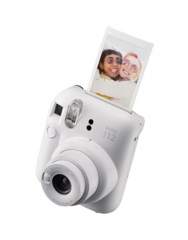 FUJIFILM instax mini 12 Instant Film Camera (Clay White)