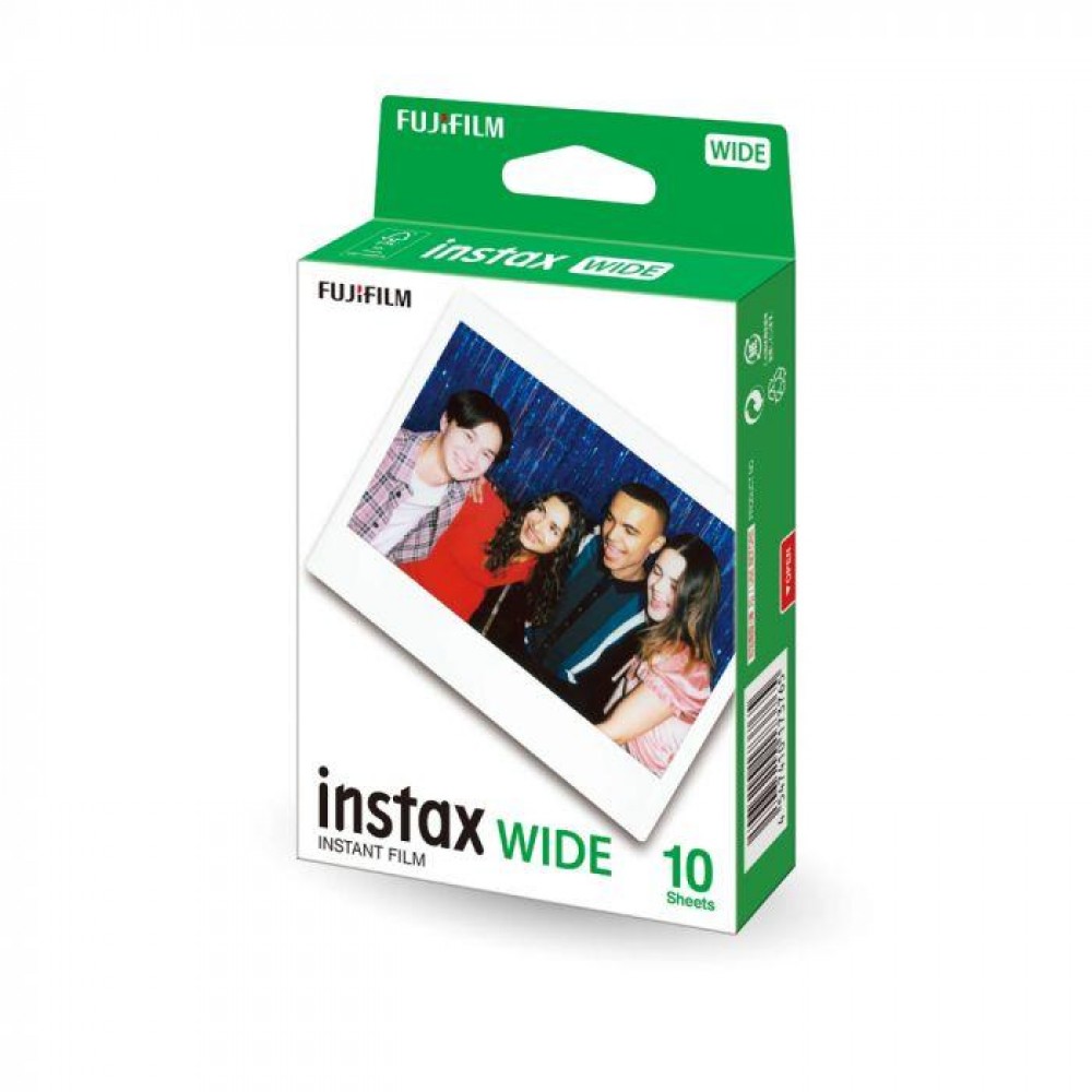 Fujifilm Instax Wide Film Single Pack (White Frame)