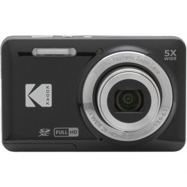 Kodak Pixpro FZ55 Digital Camera (Black) With Memory Card SanDisk 128GB