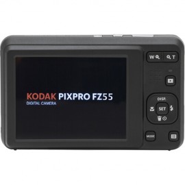 Kodak Pixpro FZ55 Digital Camera (Black) With Memory Card SanDisk 128GB