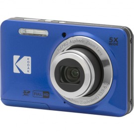 Kodak Pixpro FZ55 Digital Camera (Blue) With Memory Card SanDisk 128GB	