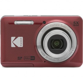 Kodak Pixpro FZ55 Digital Camera (RED) With Memory Card SanDisk 128GB