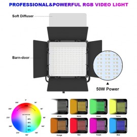 GVM 50RS RGB LED Lights Panel