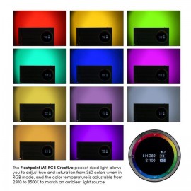Godox RGB Mini Creative M1 On-Camera Video LED Light  