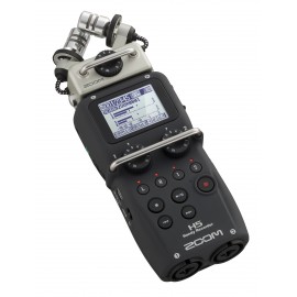 Zoom H5 4-Input / 4-Track Portable Handy Recorder with Interchangeable X/Y Mic Capsule