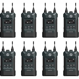 Hollyland Solidcom M1 Full-Duplex Wireless Intercom Solution (8 Beltpacks)