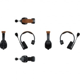 Hollyland Solidcom SE Global 2S 2-Person Full-Duplex Single-Ear Noise-Canceling Headset Intercom System (2.4 GHz)