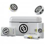 Hollyland LARK M2 DUO 2-Person Wireless Combo Microphone System (2.4 GHz, Ivory White)