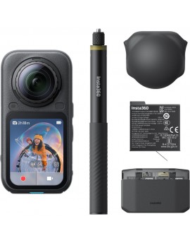 Insta360 X6 360° 8K Camera Essentials Bundle (Midnight Black)