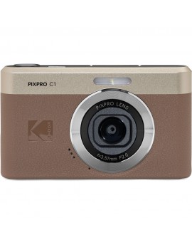 Kodak PIXPRO C1 Compact Digital Camera (Brown)