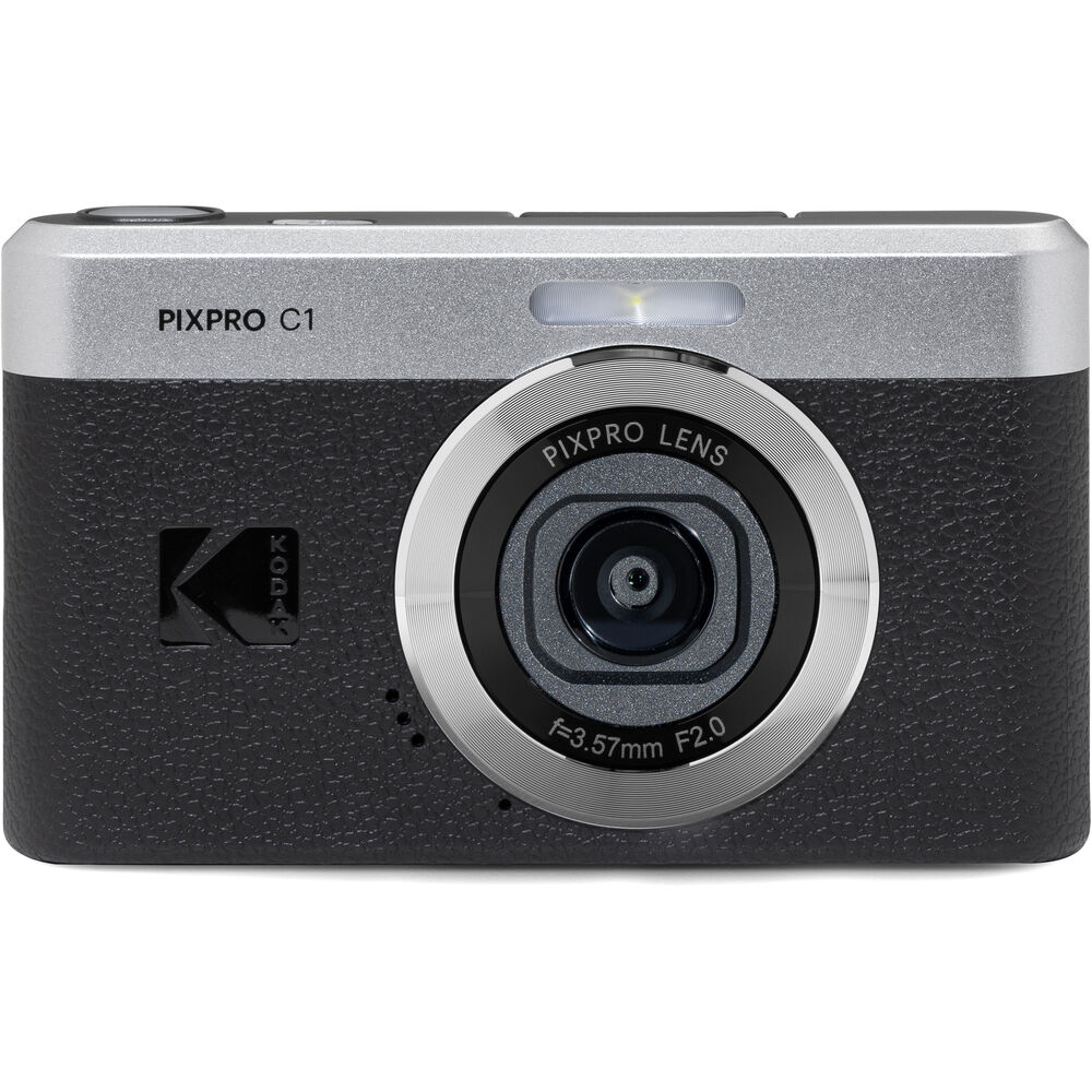 Kodak PIXPRO C1 Compact Digital Camera (Black)