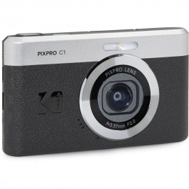 Kodak PIXPRO C1 Compact Digital Camera (Black)