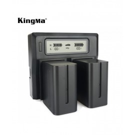KingMa Dual battery fast charger NP-FZ100