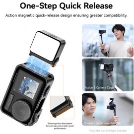 Ulanzi LM18 Mini Daylight LED Light for DJI Osmo Action 4/3 Pocket 3